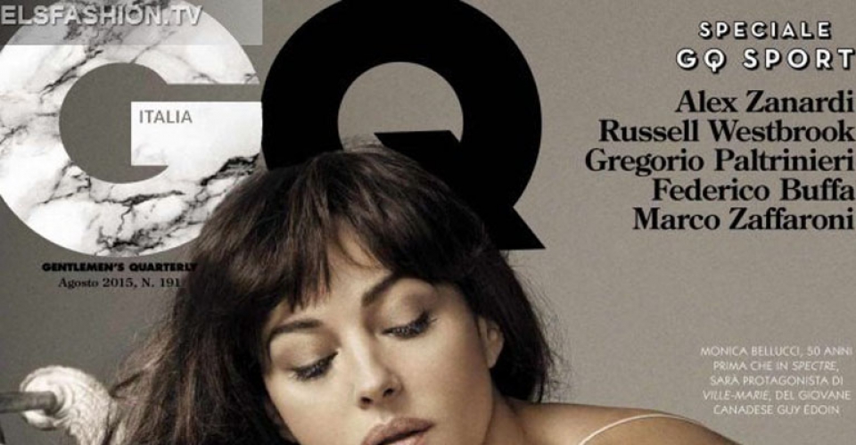 GQ Italia August 2015 - Actress Monica Bellucci