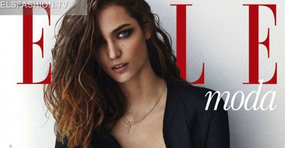 Elle Spain Aug 2015 - Model Zuzanna Bijoch