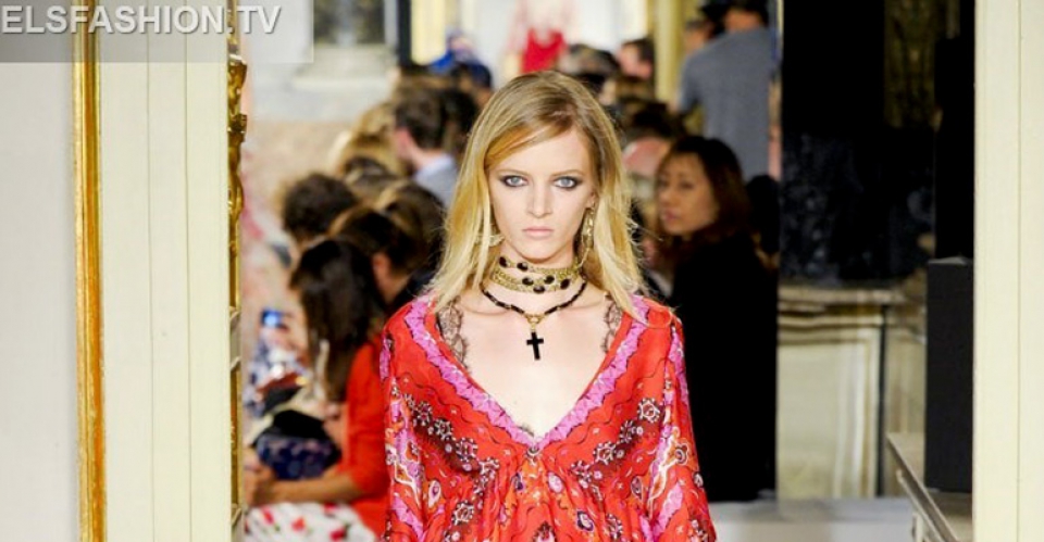 Emilio Pucci FWT 2014 - Model Daria Strakous